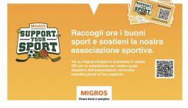 MIGROS SUPPORT YOUR SPORT MIGROS SUPPORT YOUR SPORT